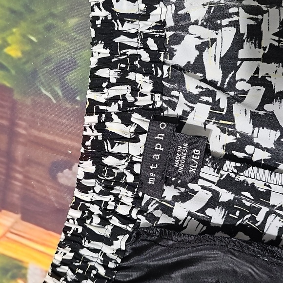 Metaphor Unique Design Drawstring‎ Lounge Pants Missy Size XL NWT - Picture 4 of 6